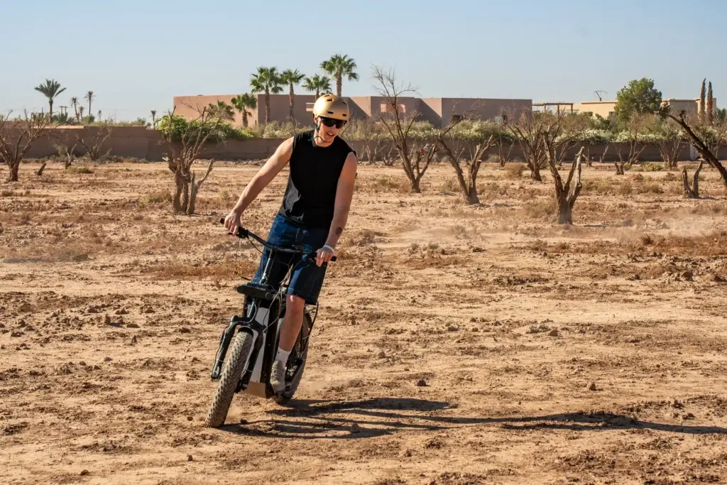 Trottinette électrique palmeraie Marrakech